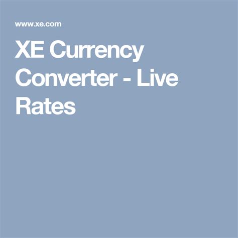xe foreign currency converter|currency converter live exchange rates.